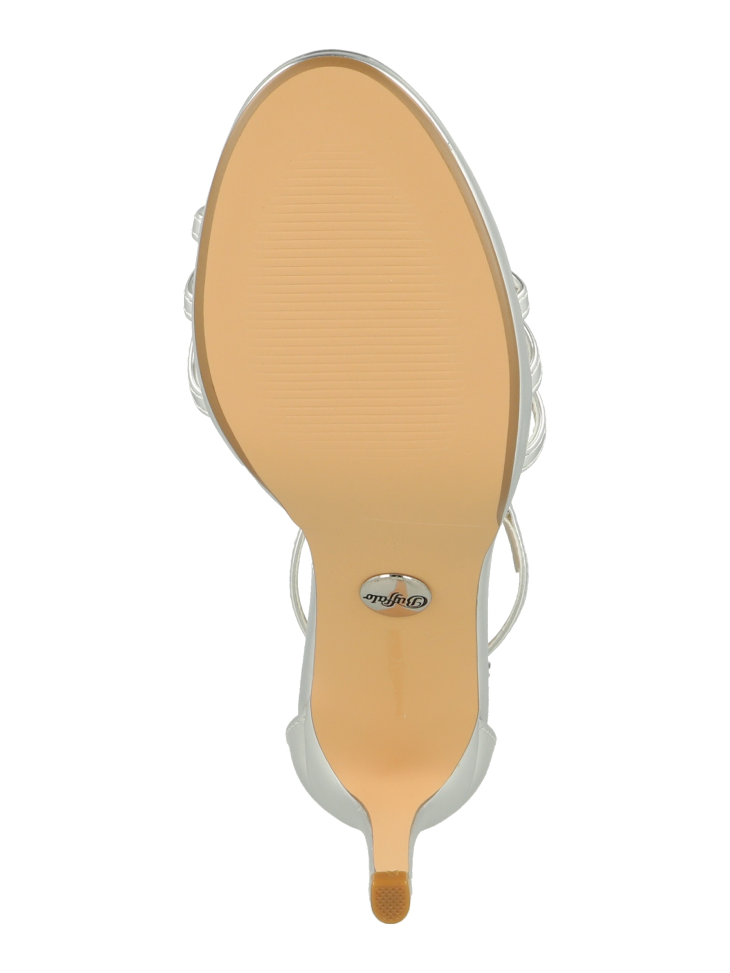 Sandale cu baretă 'Melissa 2' de la BUFFALO pe argintiu