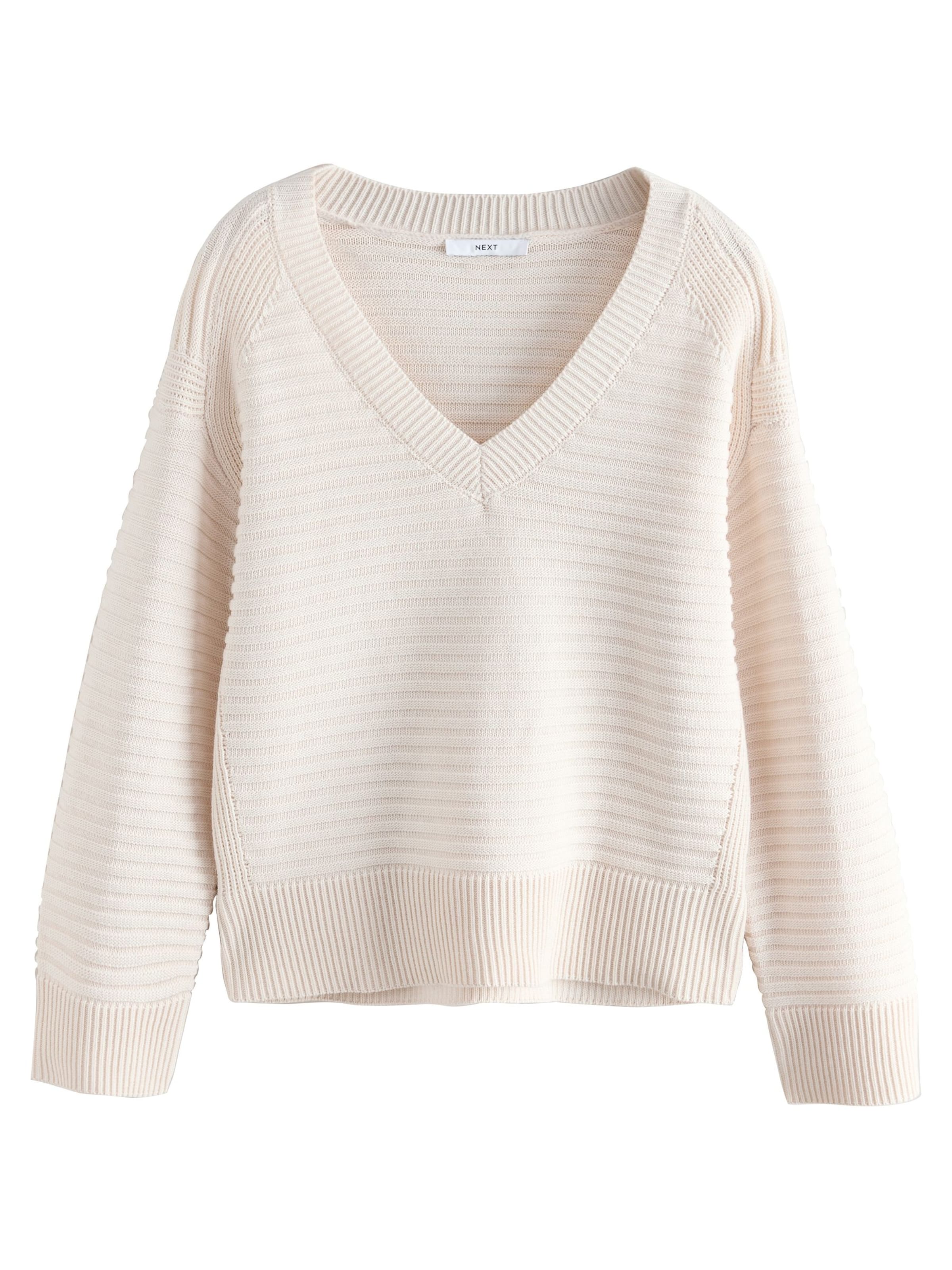 Next Свитер в Бежевый: спереди