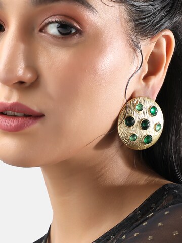 Boucles d'oreilles SOHI en vert : devant