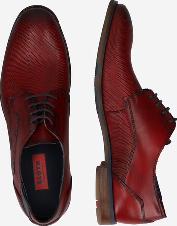 LLOYD Lace-Up Shoes 'NAMIR' in Red