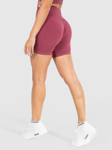 Skinny Pantalon de sport 'Amaze Pro' Smilodox en rouge