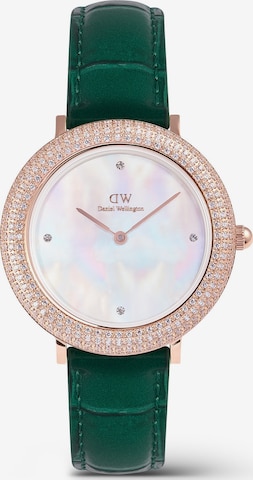 Orologio analogico ' CRYSTALLINE BEZEL READING ' di Daniel Wellington in verde: frontale