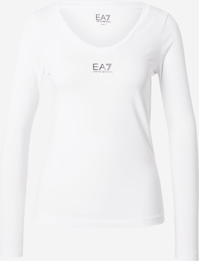 EA7 Emporio Armani Shirts i sort / hvid, Produktvisning
