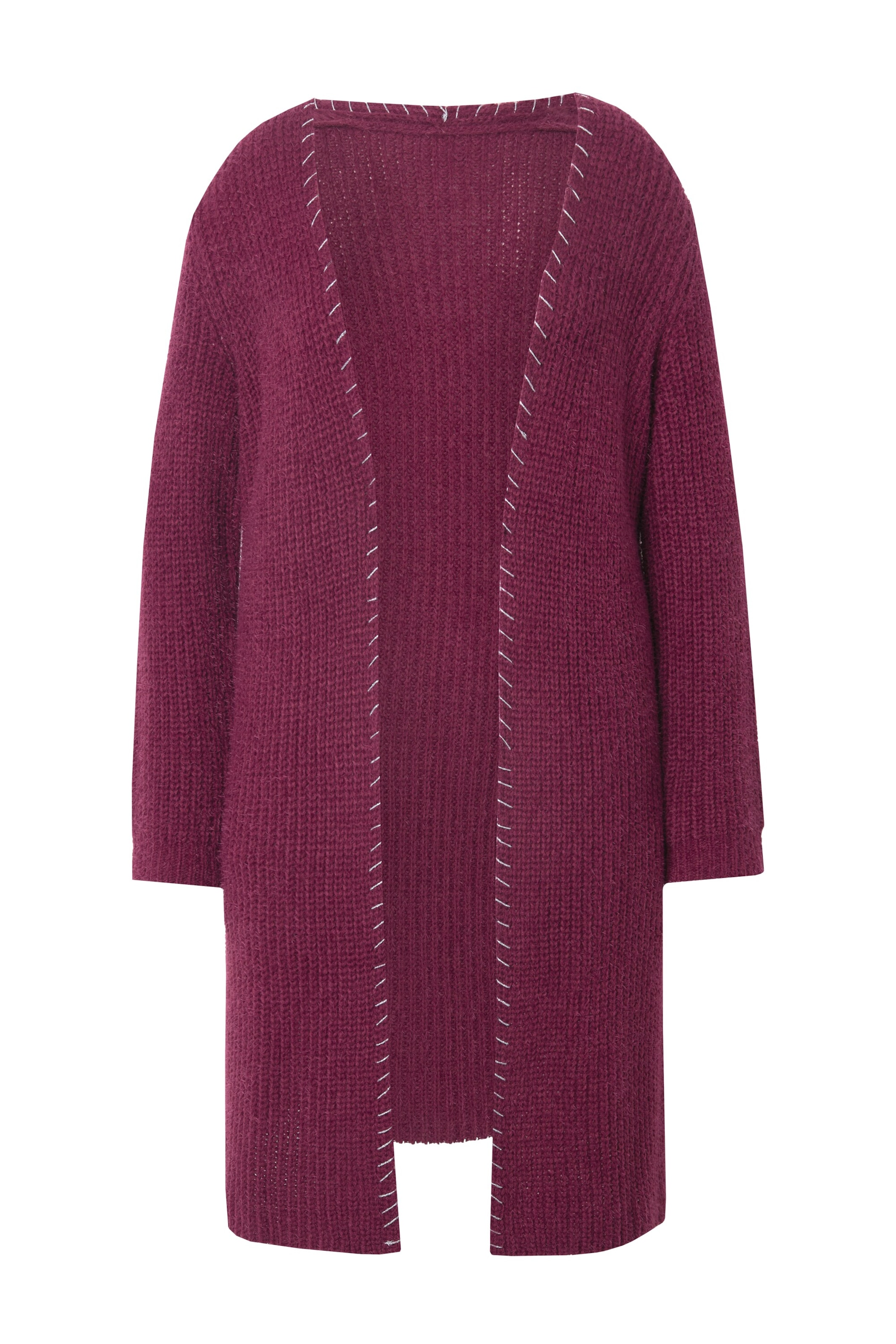 MIAMODA Strickjacke in Lila: Vorderseite