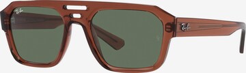 Lunettes de soleil '0RB4397 54 667882' Ray-Ban en marron : devant