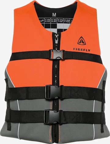 FIREFLY Sports Vest in Orange: front