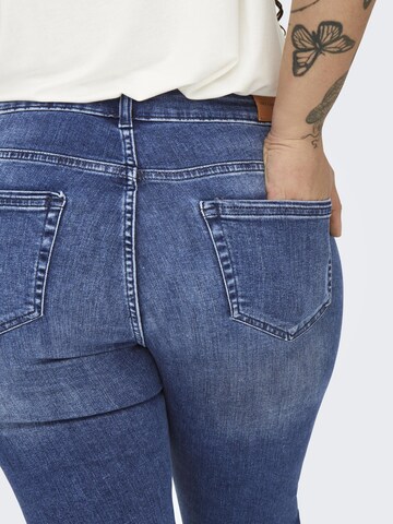 ONLY Carmakoma Slimfit Jeans 'WILLY' in Blauw