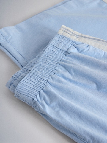 Wide Leg Pantalon The Set en bleu
