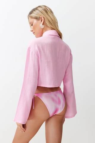 Trendyol - Blusa en rosa