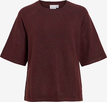 VILA Sweater 'VILiga' in Red: front