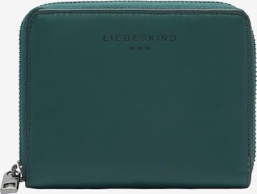 Portamonete di Liebeskind Berlin in verde: frontale