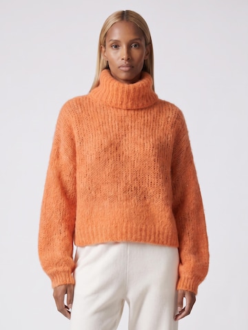 americandreams Oversizepullover 'Pepper'‌‌‌‌‌ in Orange