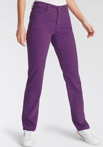 MAC Regular Jeans in Purple: front