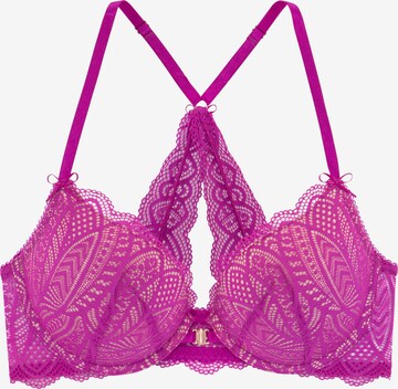 LASCANA Bra 'Raquel' in Pink: front