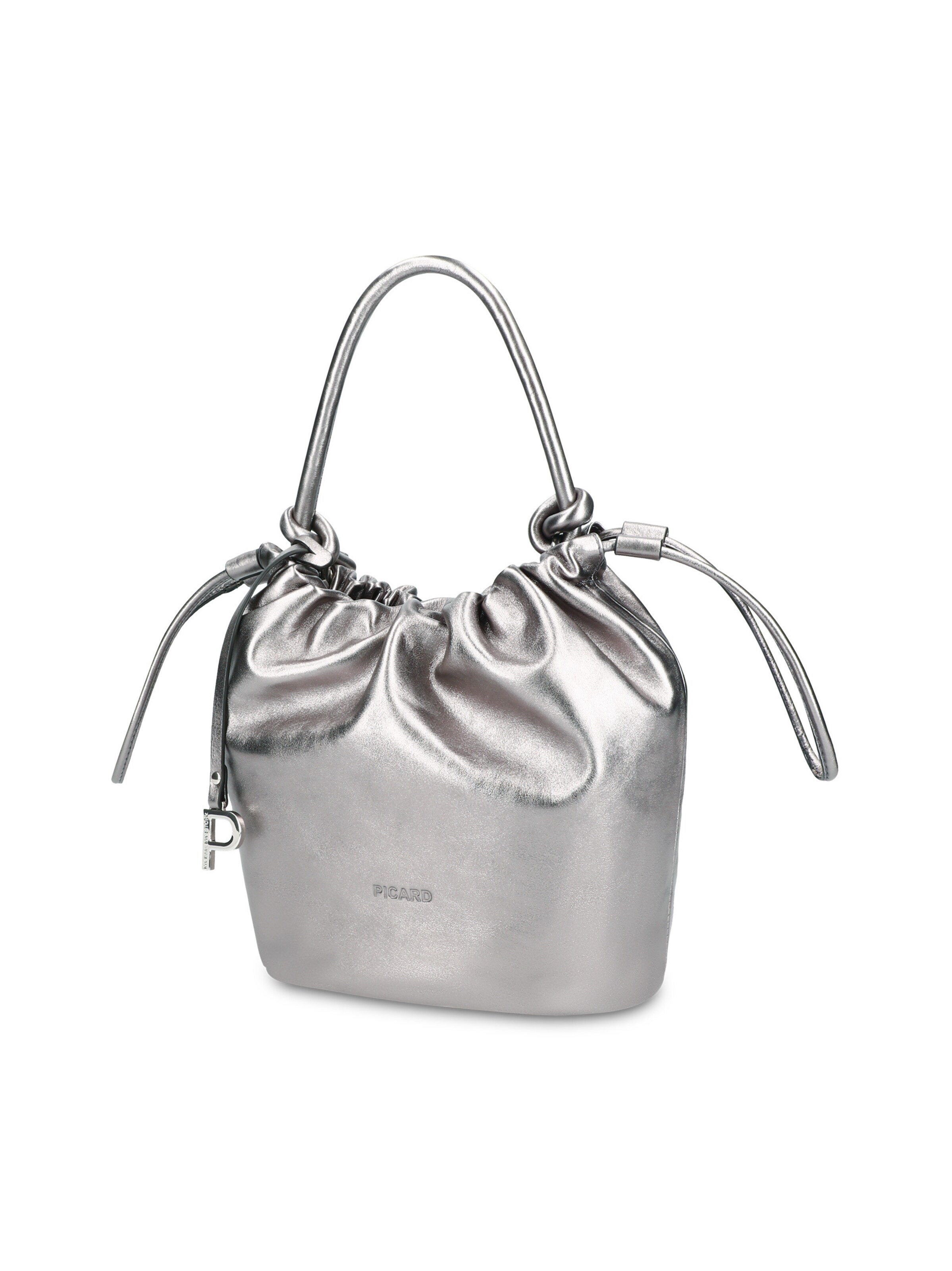 Picard Beuteltasche ' Dumpling Petite ' in Silber