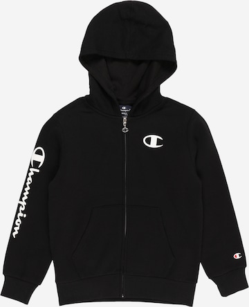 Veste de survêtement Champion Authentic Athletic Apparel en noir : devant