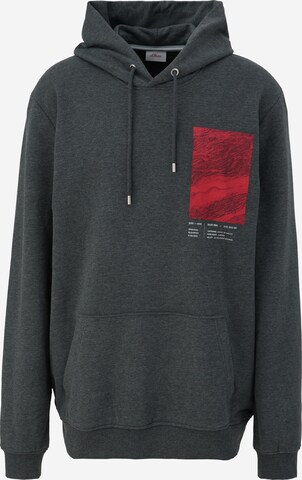 s.Oliver Sweatshirt in Grey: front