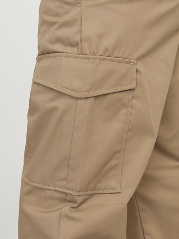 JACK & JONES Loosefit Cargobroek in Bruin