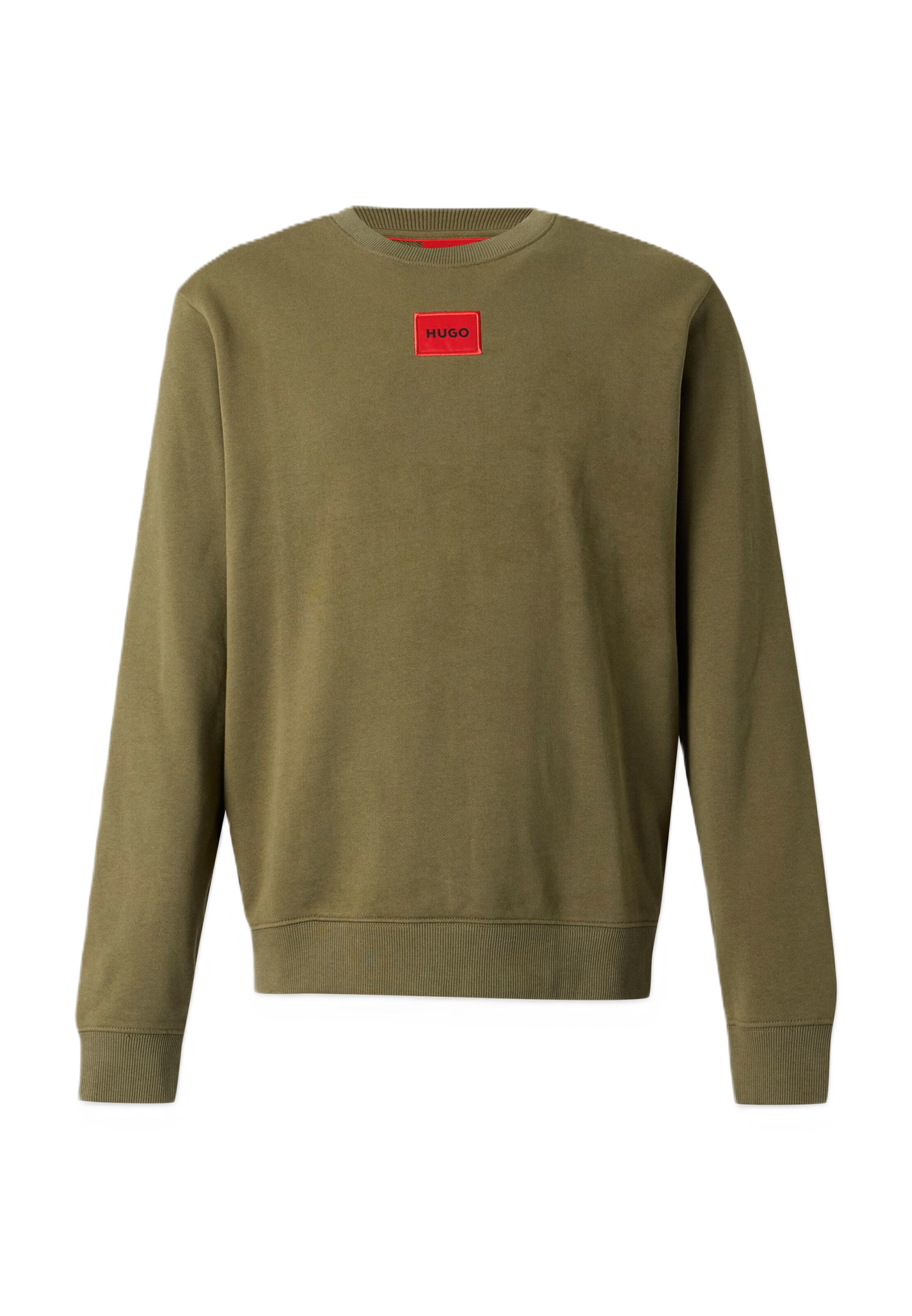 HUGO Sweatshirt 'Diragol212' in Green: front