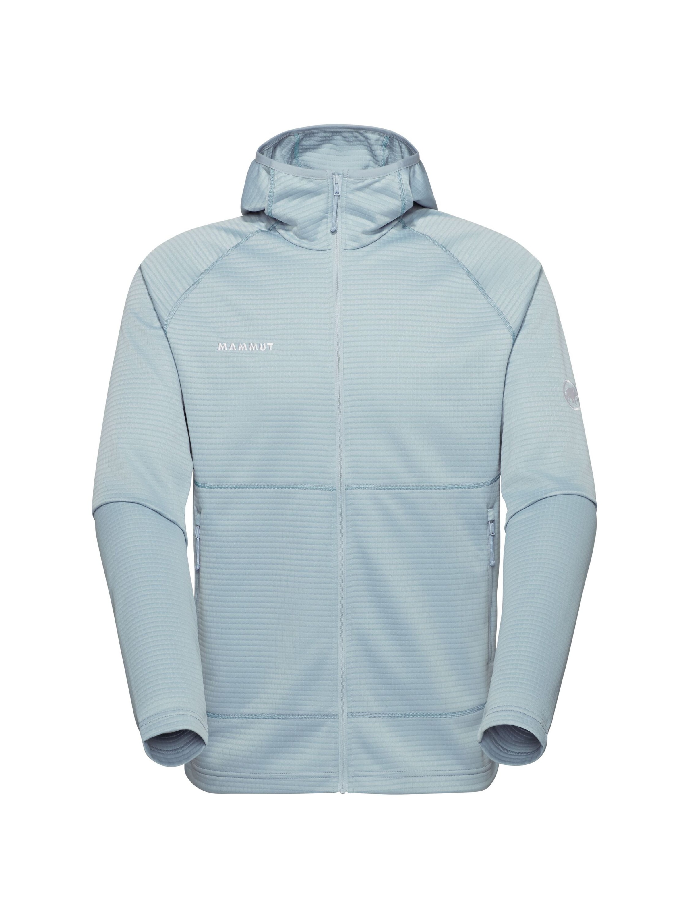 MAMMUT Funktionsfleecejacke ‘Crag' in Blau: Vorderseite