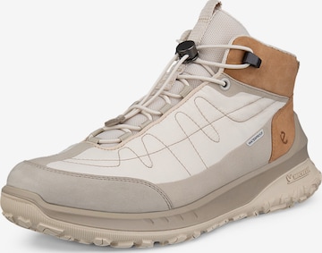 Stivaletto stringato 'Ult-Trn' di ECCO in beige: frontale