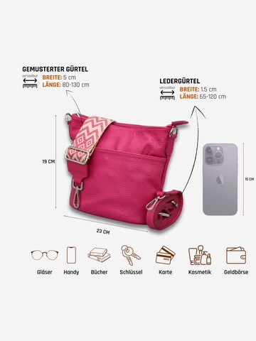 Adel Bags Shoulder Bag 'Lina' in Pink