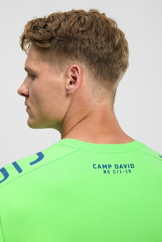 CAMP DAVID Shirt in Green