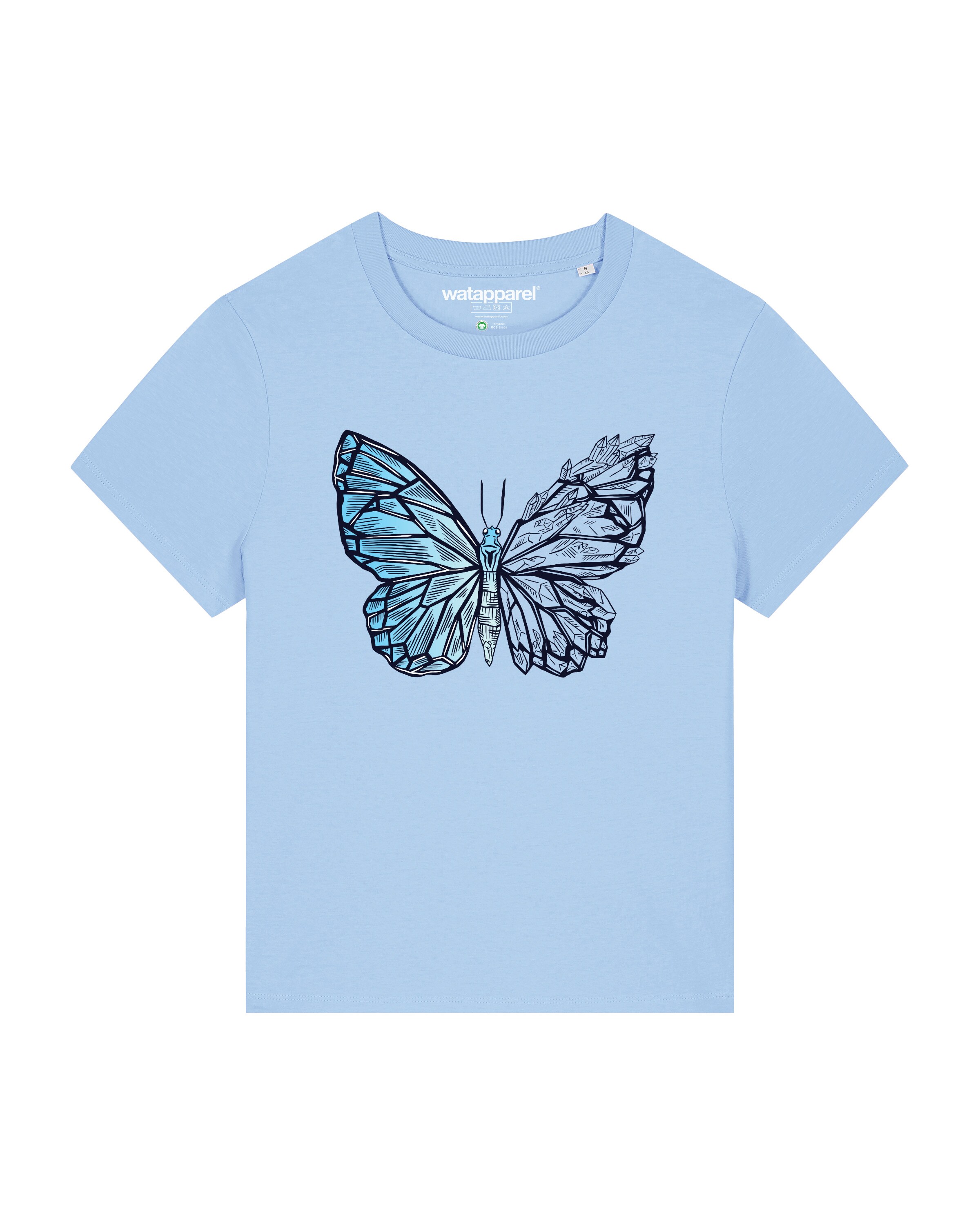 Watapparel Shirt in Blauw: voorkant