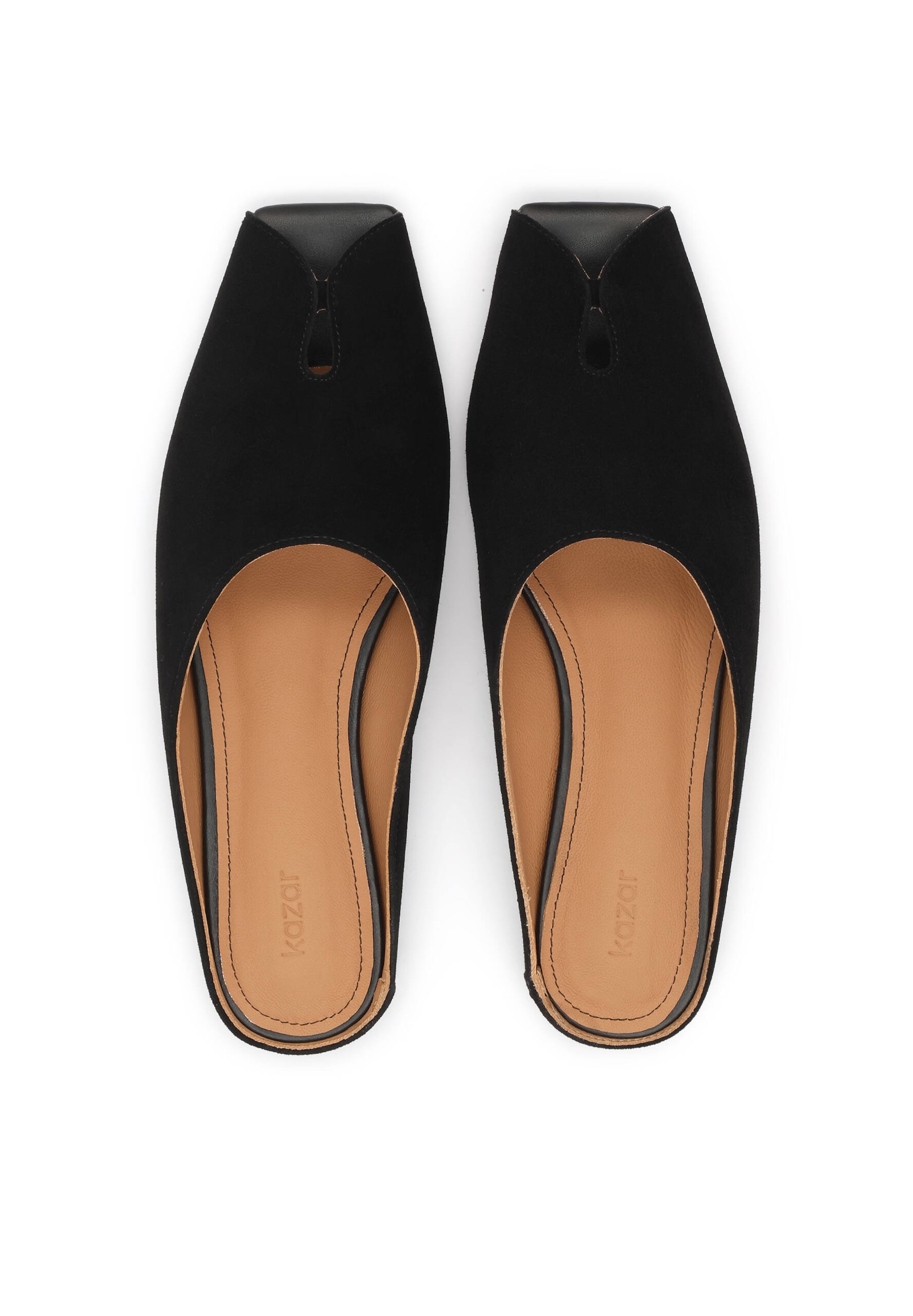 Slipper di Kazar in nero