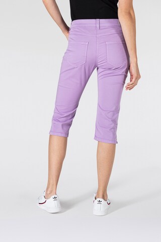 MAC Slimfit Hose in Lila