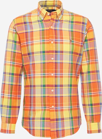 Polo Ralph Lauren Regular fit Πουκάμισο σε πορτοκαλί: μπροστά