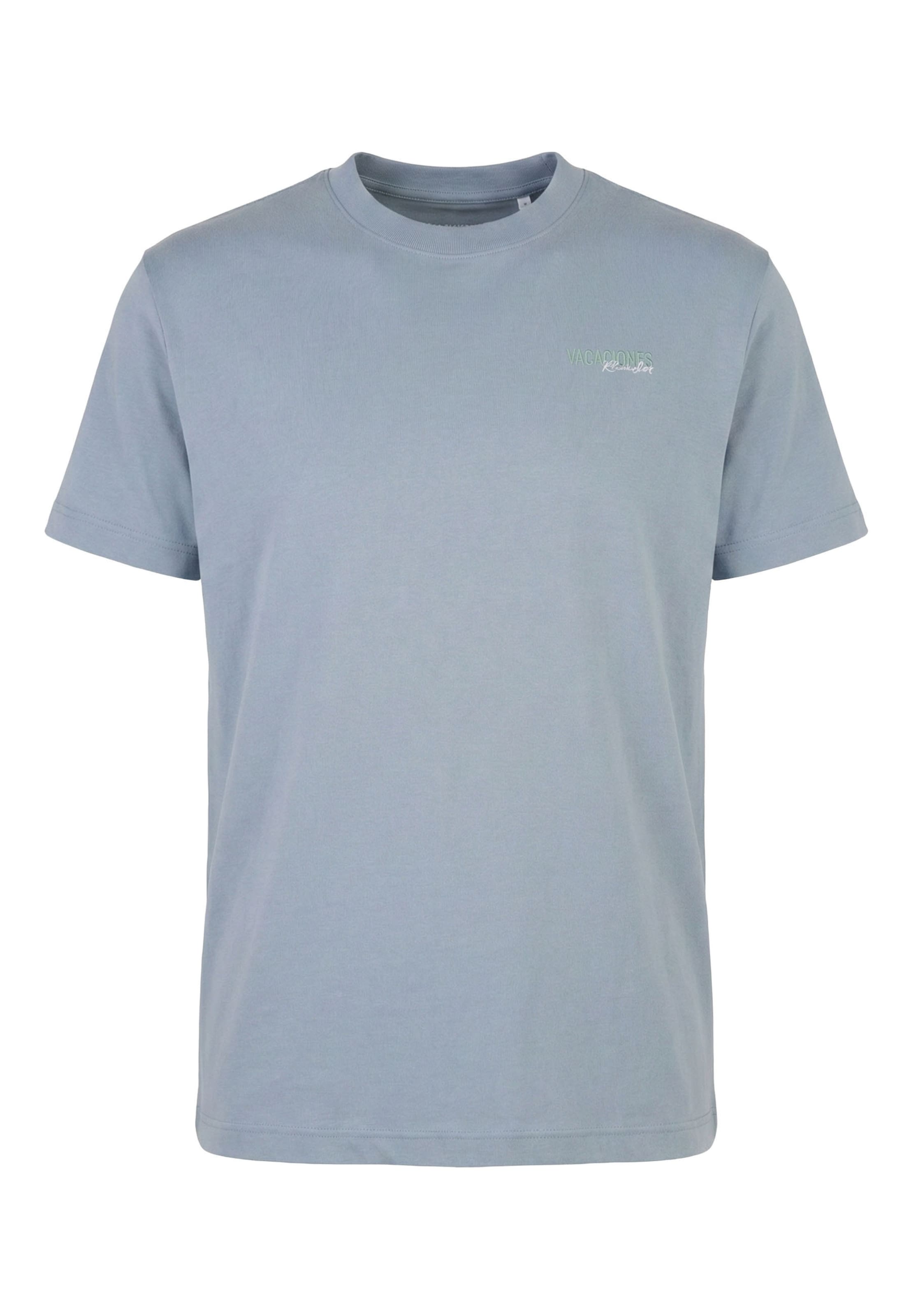 Kleinigkeit Koszulka 'Big Vacaciones' w kolorze niebieski: przód