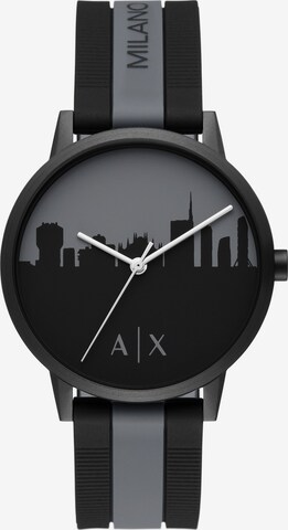 ARMANI EXCHANGE Analog Watch in Black: front