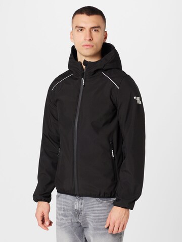 Lake View Between-Season Jacket 'Jona' in Black: front