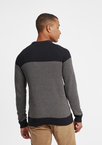 !Solid Strickpullover 'Rapel' in Grau