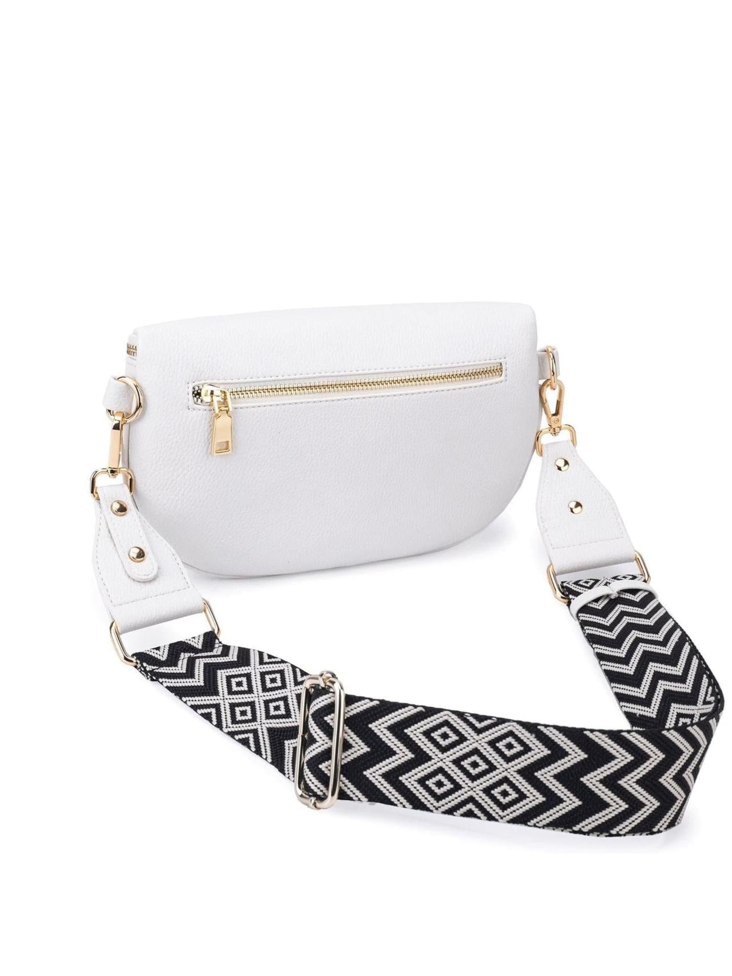 Princely London - Bolso de hombro 'Diana' en blanco