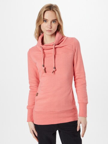 Ragwear Sweatshirt 'NESKA' in Roze: voorkant