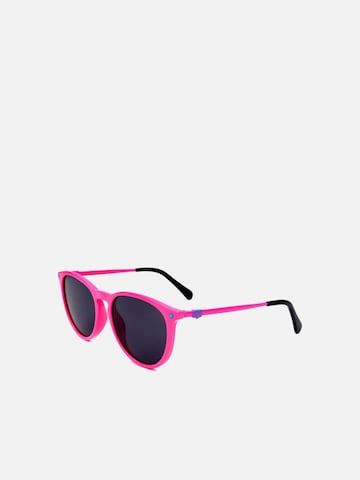 Lunettes de soleil Chiara Ferragni en rose : devant