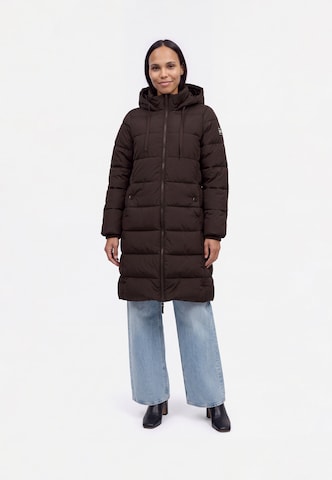 Gap Petite - Sobretudo de inverno em castanho: frente