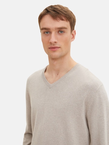 Coupe regular Pull-over TOM TAILOR en beige