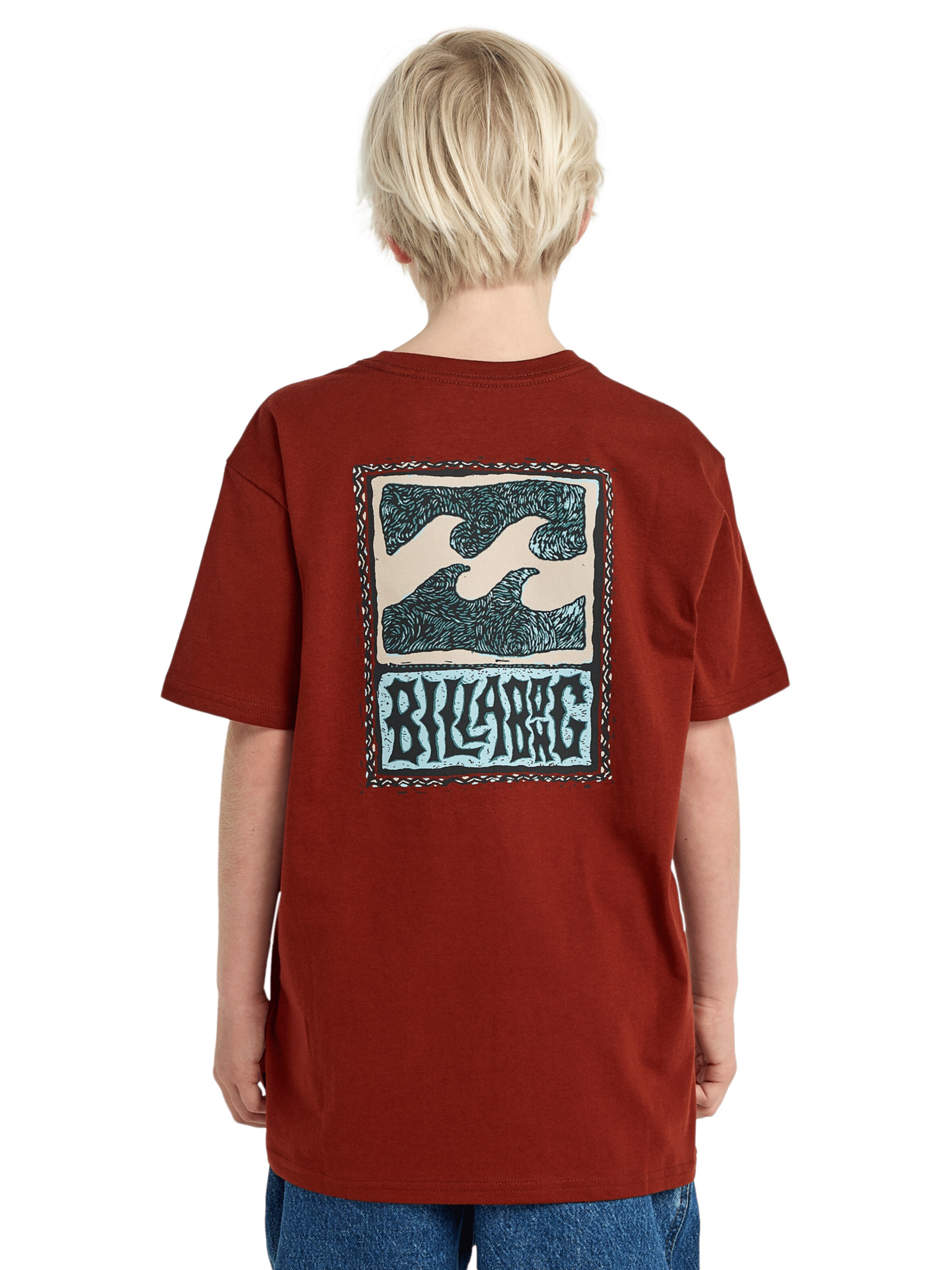 BILLABONG Shirt 'Stamp' in Red: front