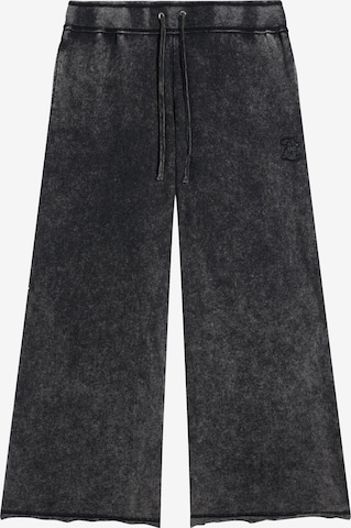Juicy Couture Wide Leg Hose 'ANNEN' in Schwarz: Vorderseite
