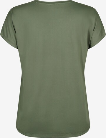 T-shirt 'Abasic' Active by Zizzi en vert