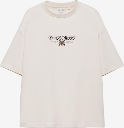 Pull&Bear Paita 'GUNS N' ROSES APPETITE FOR D' koossa XS värissä musta / valkoinen, Tuotenäkymä