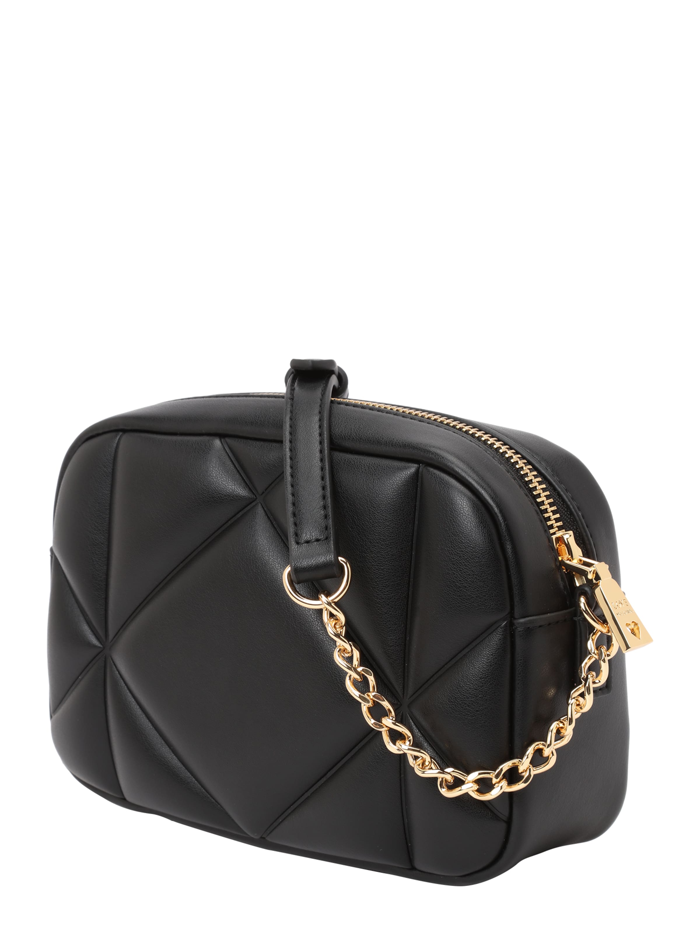 Love MoschinoTorba preko ramena 'Embossed Q' - crna boja