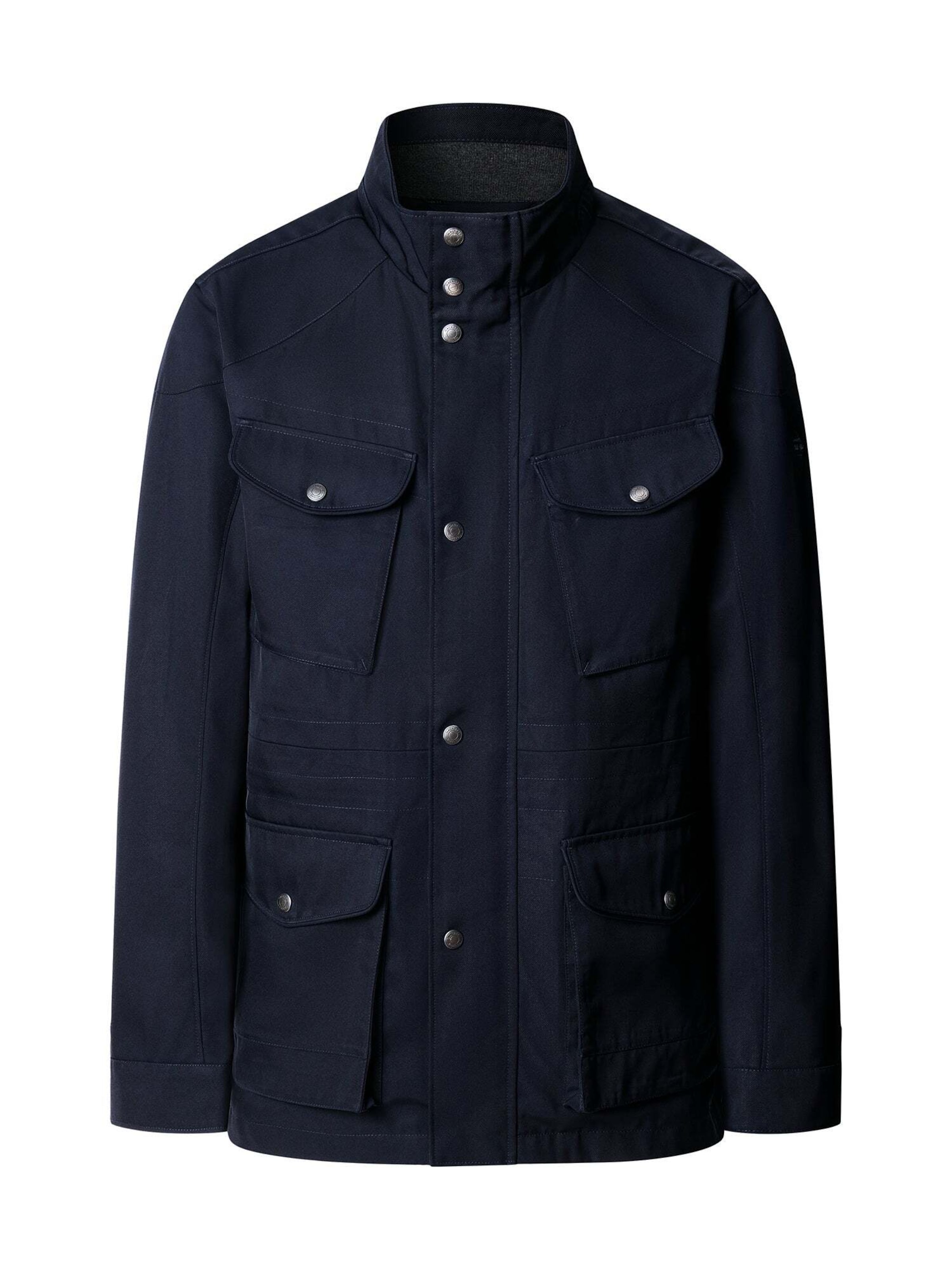 Veste mi-saison Hackett London en bleu : devant