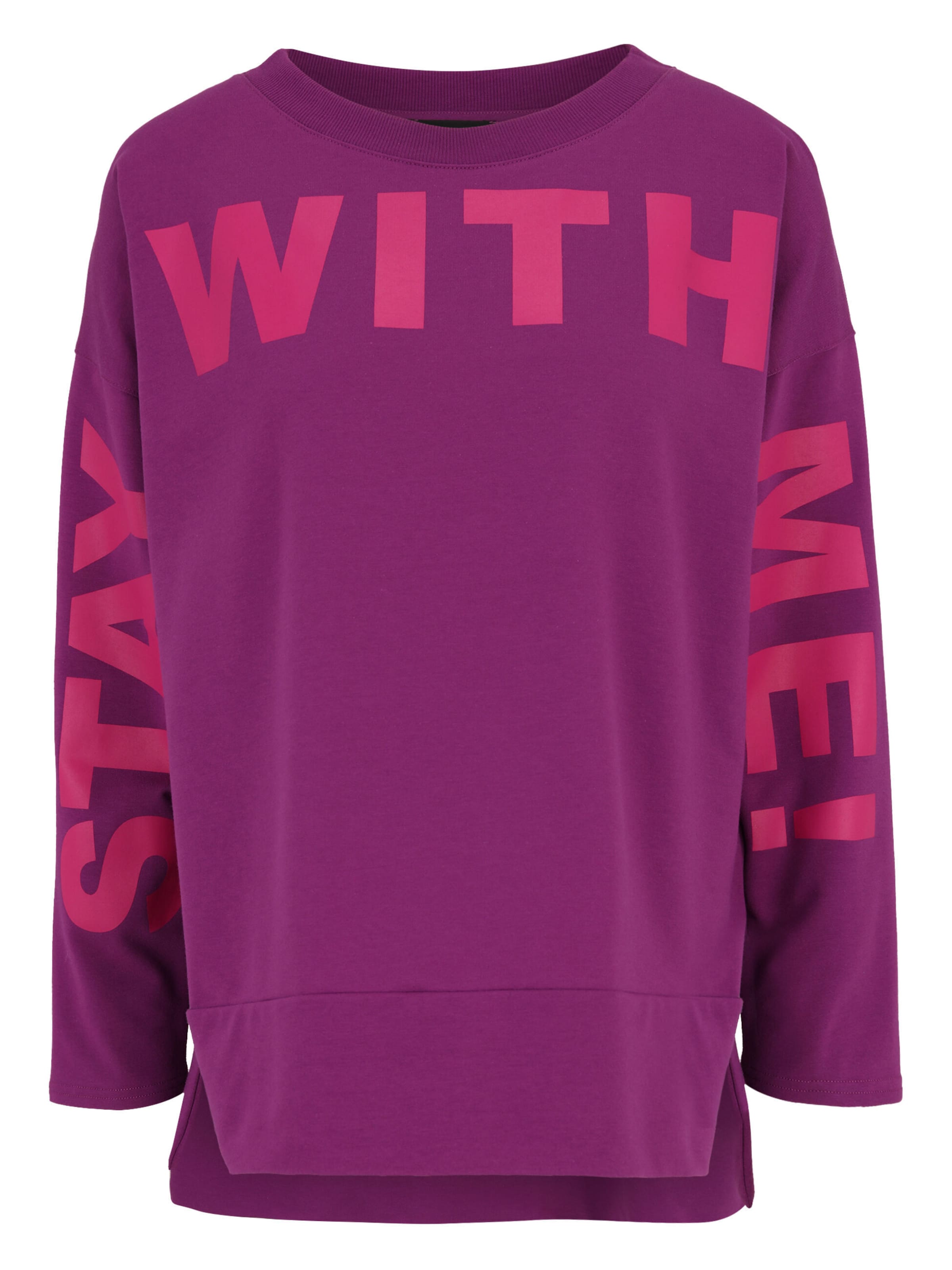 Doris Streich Sweatshirt in Lila: Vorderseite