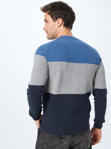 Casual Friday Sweater 'Kristian' in Blue