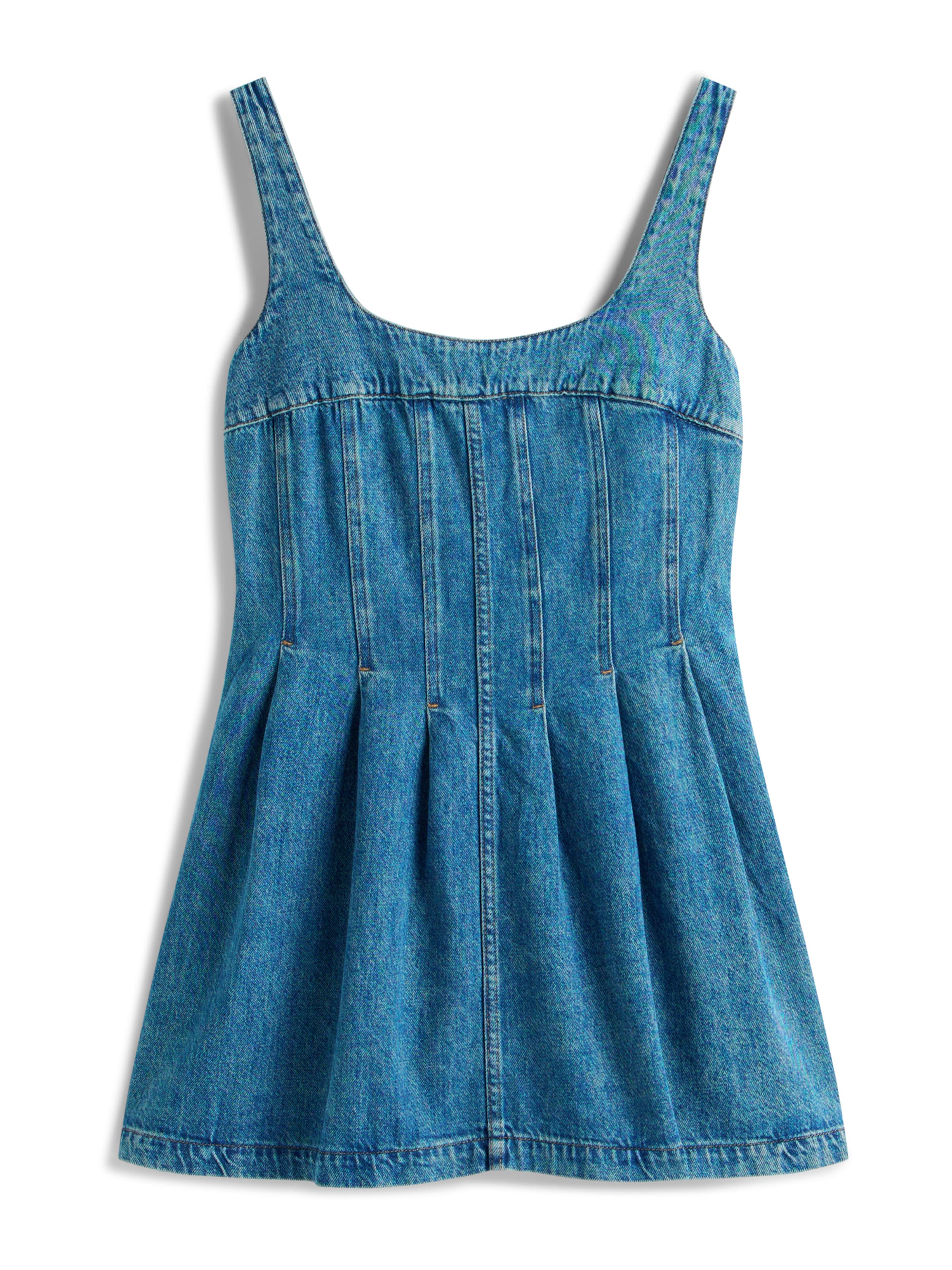 Tommy Jeans Рокля в синьо: отпред