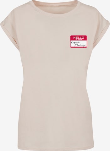 ABSOLUTE CULT T-Shirt 'Friends - Regina Phalange Tag Perk' in Beige: predná strana